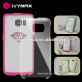 Slim transparent clear TPU crystal cell phone case for Samsung Galaxy S6